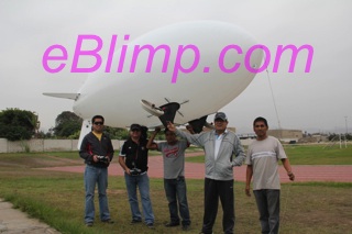 16 ft 5 metro rc dirigible en peru america del sur control remoto